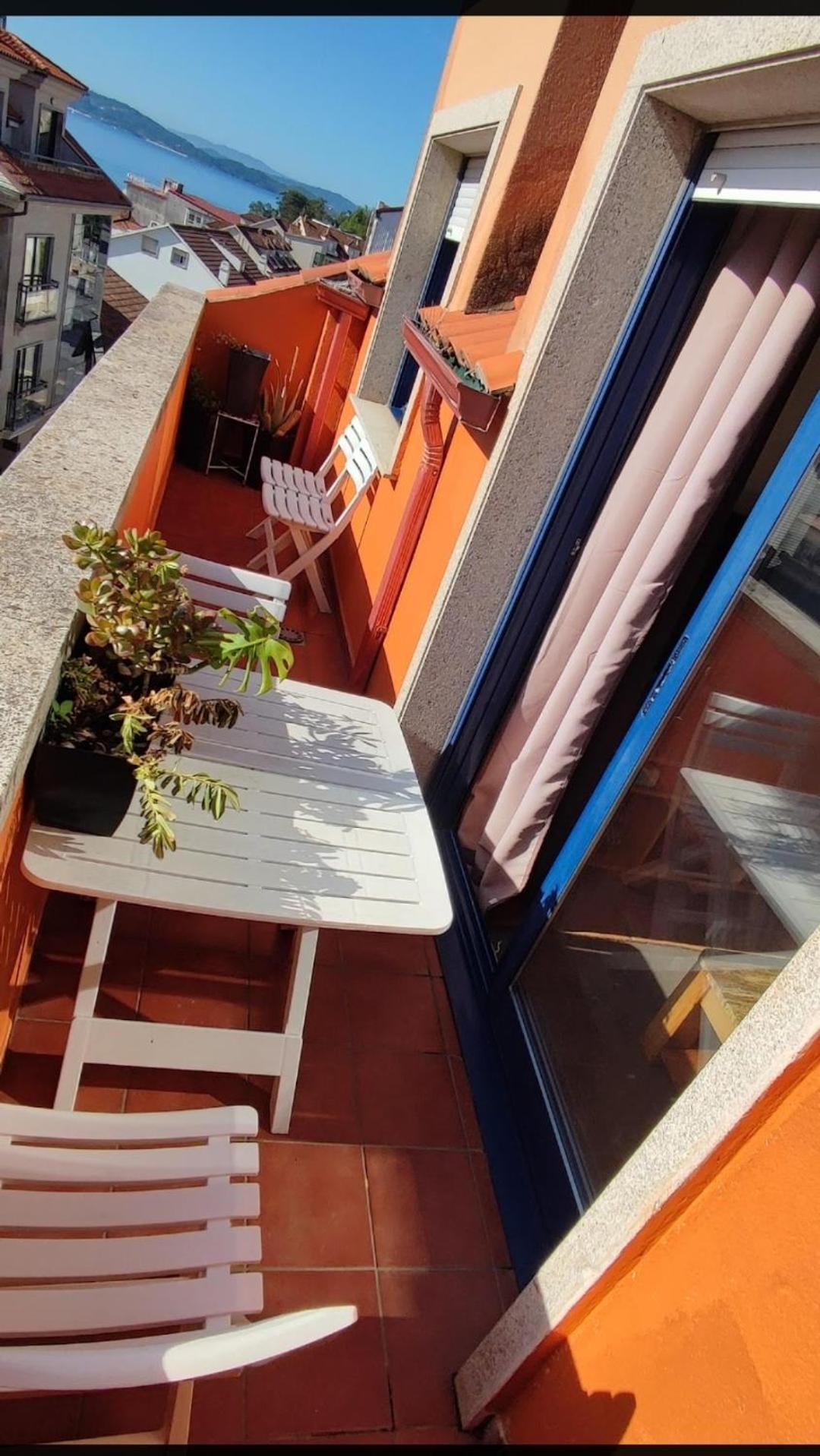 Aticos Con Terraza Vistas Urbanos 100 Playa Διαμέρισμα Sanxenxo Εξωτερικό φωτογραφία